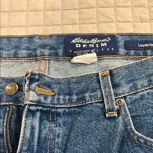 Eddie Bauer Classic Blue Denim Pants